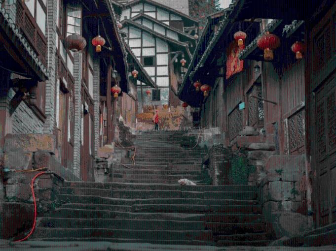 卡通红色汽车拼图